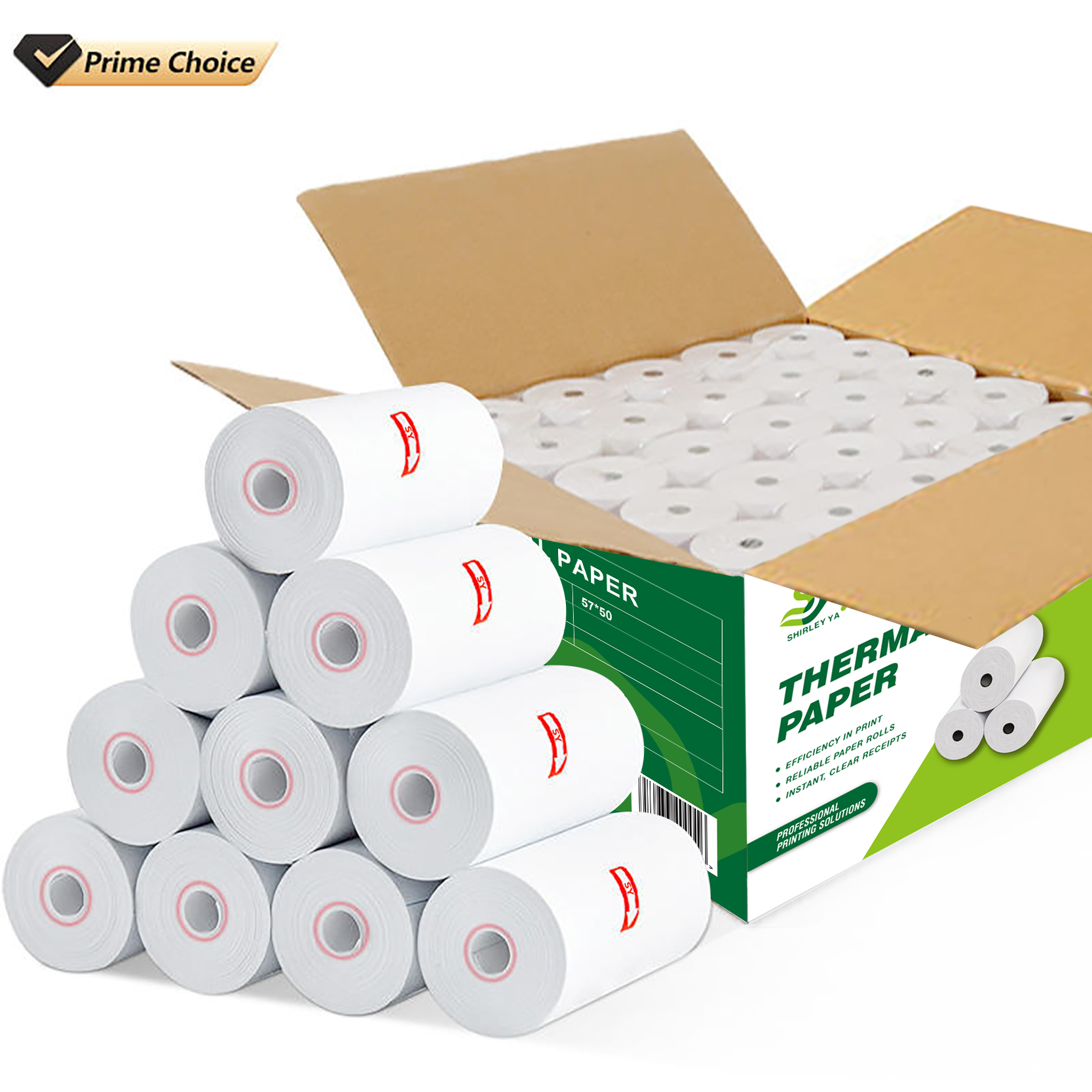 Wholesale Thermal Paper Rolls, Thermal Receipt Paper Roll Customized Size