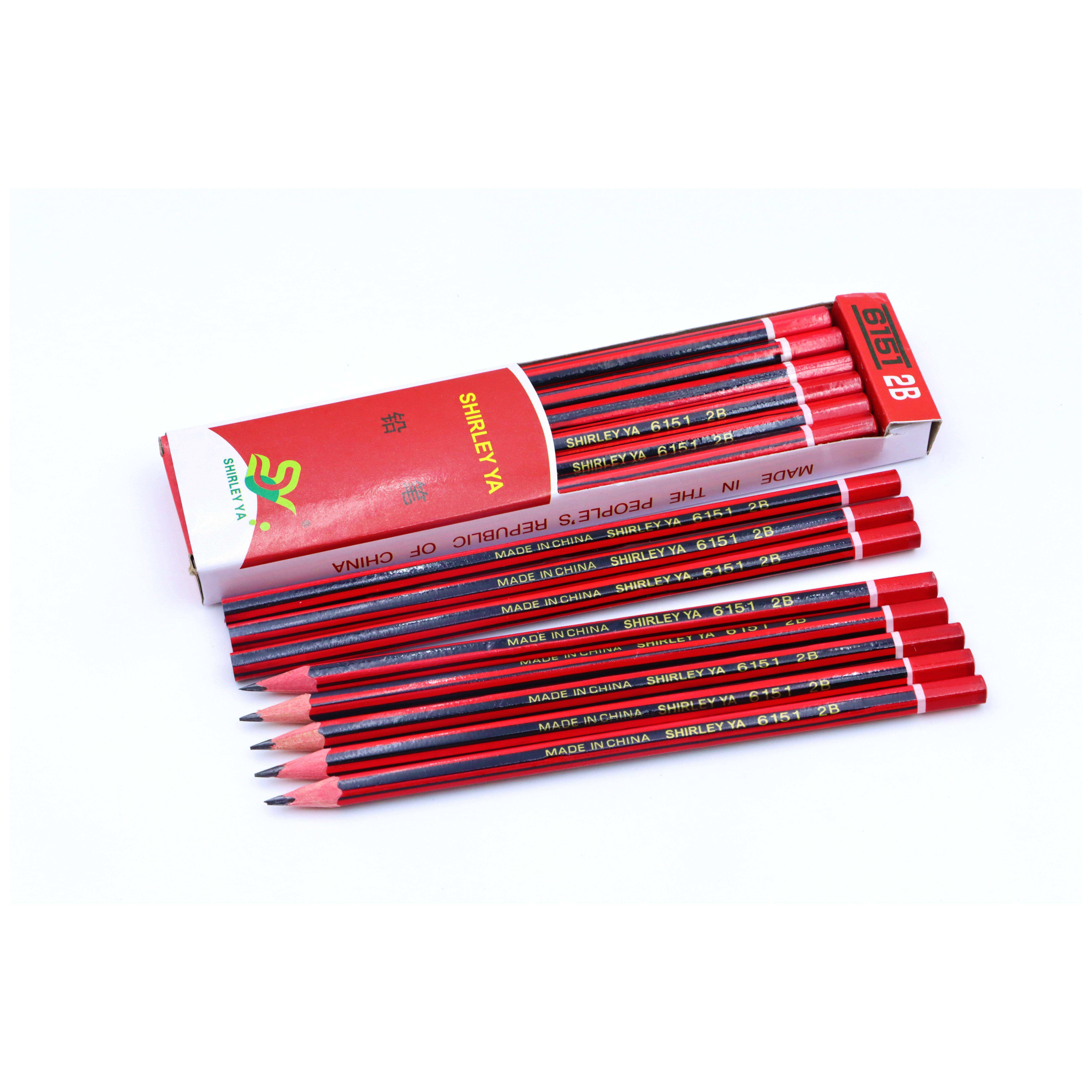 Wooden Pencil Pre-sharpened, HB Lead, Box of 30