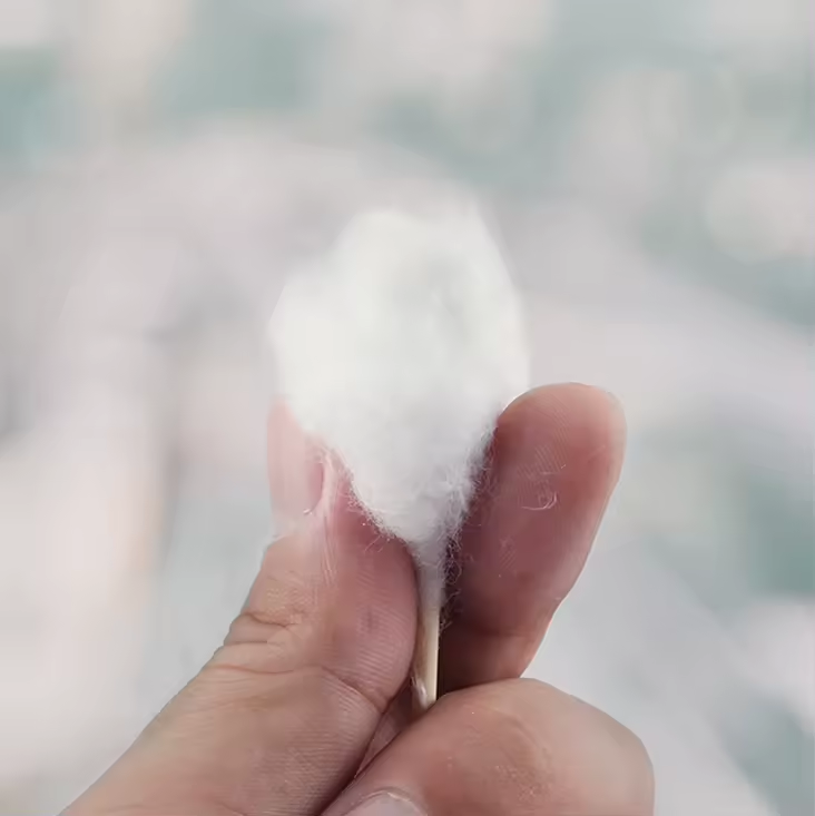 Puffney Cotton Buds 48pcs low price Disposable biodegradable wooden bamboo stick q tip for make up clean tool Puffney Cotton Buds 48pcs low price Disposable biodegradable wooden bamboo stick q tip for make up clean tool