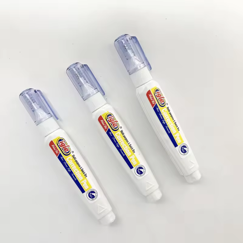 IGLE Eco-friendly Correction Fluid Pen for School and Office Usage IGLE Eco-friendly Correction Fluid Pen for School and Office Usage
