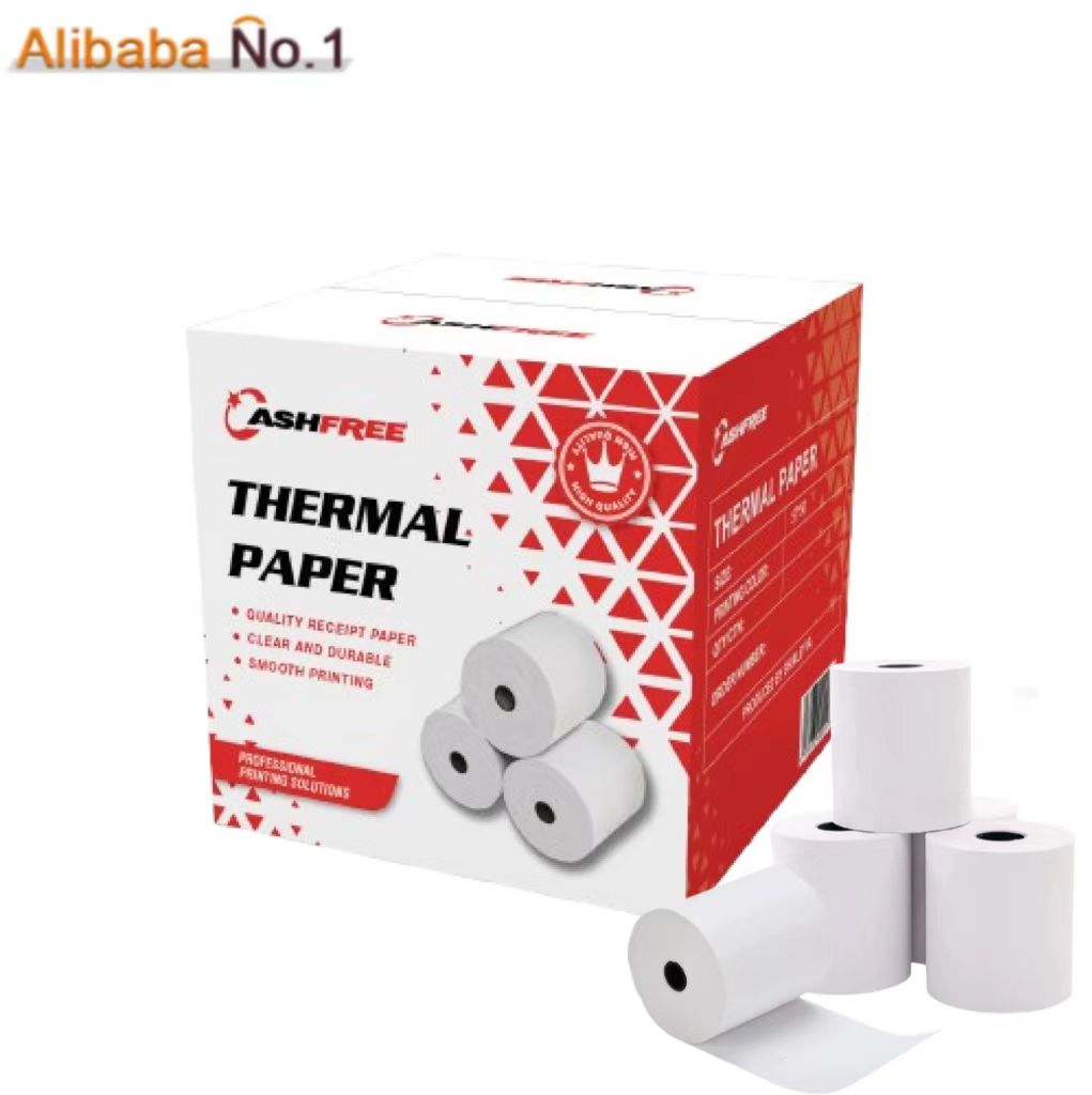 CASHFREE Factory Direct Thermal Paper Roll 80mm Cash Register Paper POS ATM Bank Thermal Paper Receipt Roll CASHFREE Factory Direct Thermal Paper Roll 80mm Cash Register Paper POS ATM Bank Thermal Paper Receipt Roll