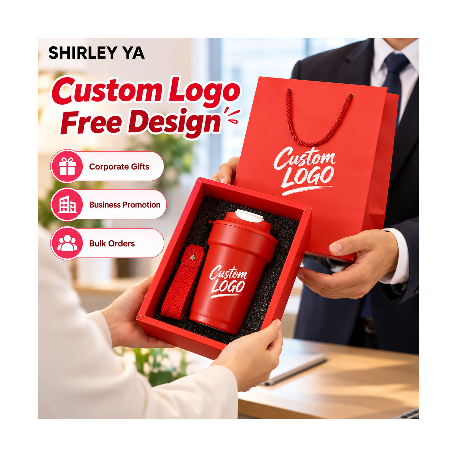 Custom Logo Tumbler Gift Set Wholesale Personalized Corporate Business Gifts